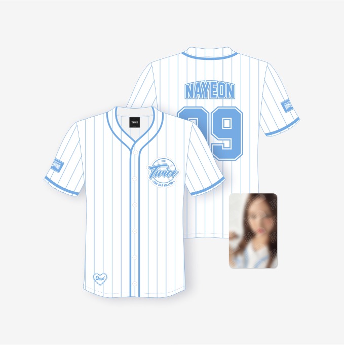 TWICE - 'HOME 9ROUND' OFFICIAL MERCH [BASEBALL UNIFORM] [PRE-ORDER]