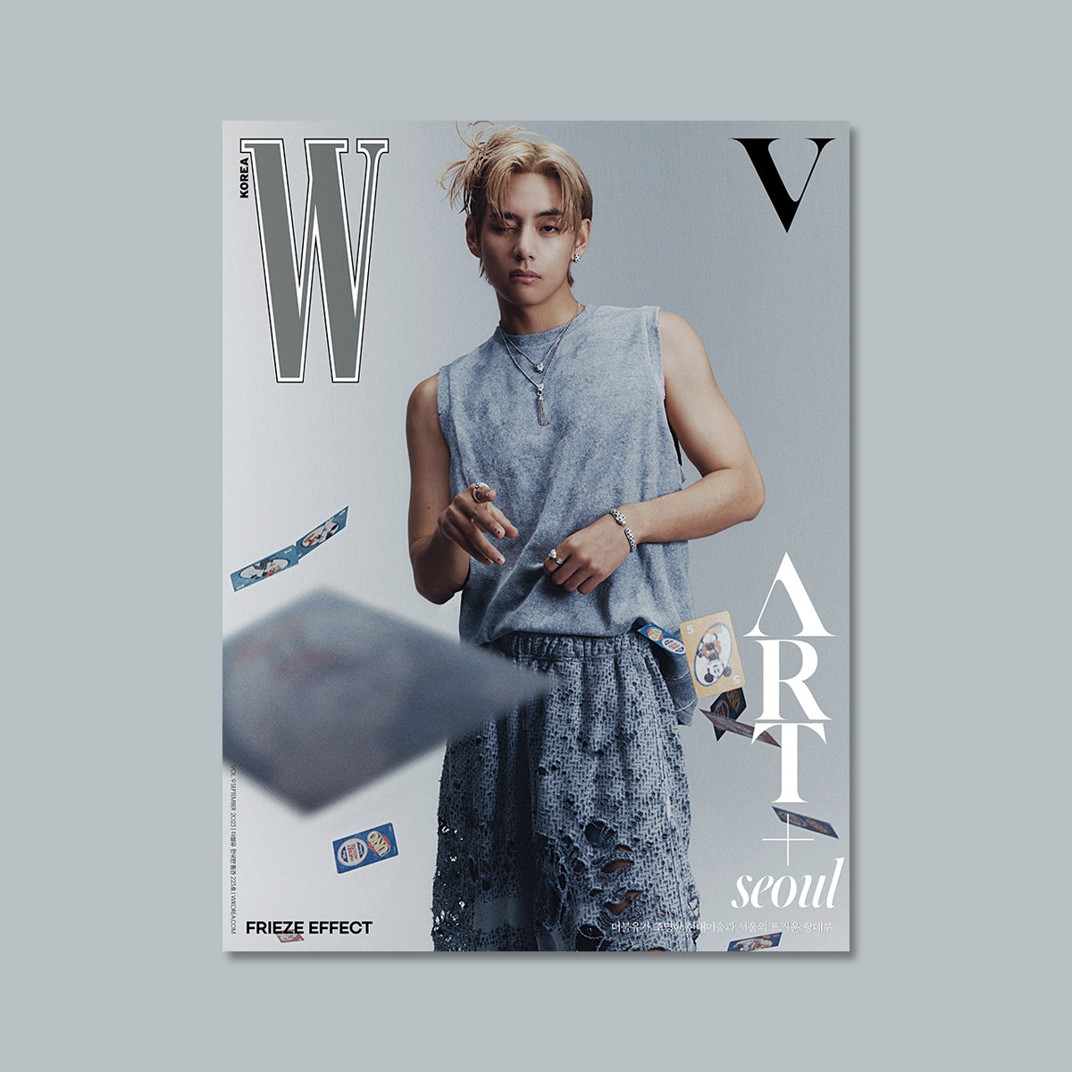 V (BTS) - W Korea Magazine Volume 9 (2023. 09)