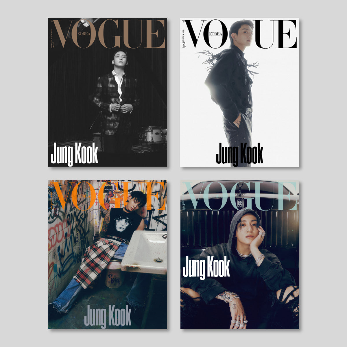 Jung Kook (BTS) - VOGUE Magazine (2023. 10) [PRE-ORDER]