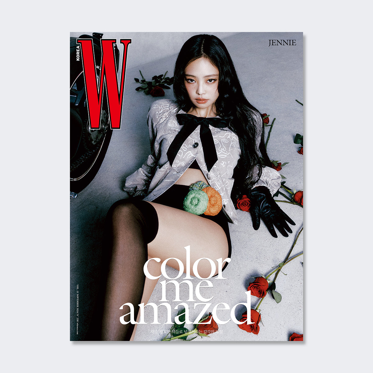 JENNIE (BLACKPINK) - W Korea Magazine Volume 11 (2024. 11) [PRE-ORDER]