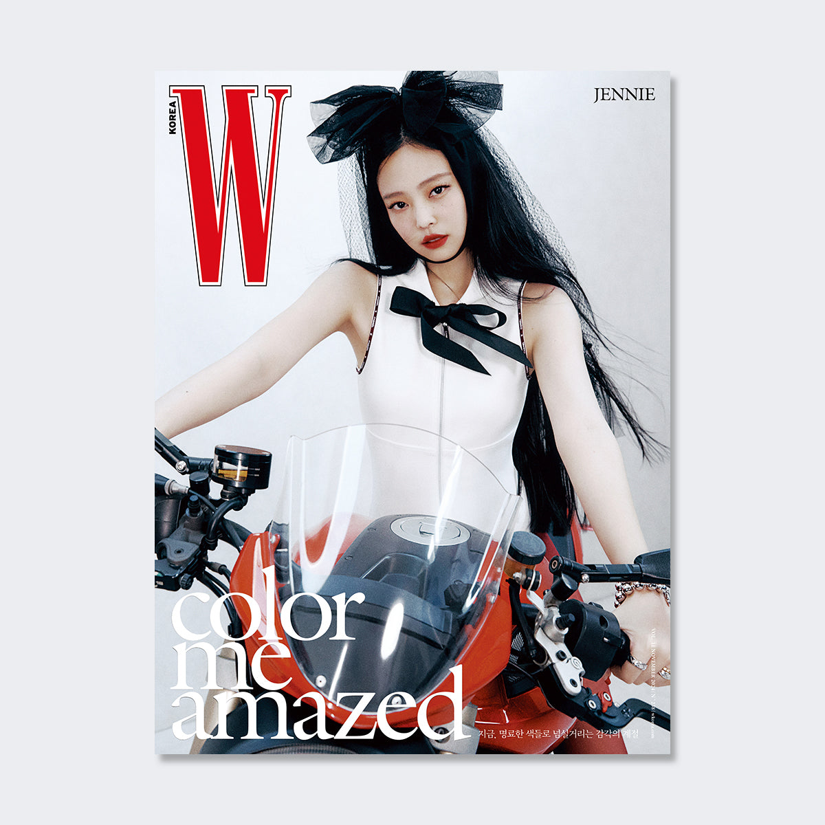 JENNIE (BLACKPINK) - W Korea Magazine Volume 11 (2024. 11) [PRE-ORDER]