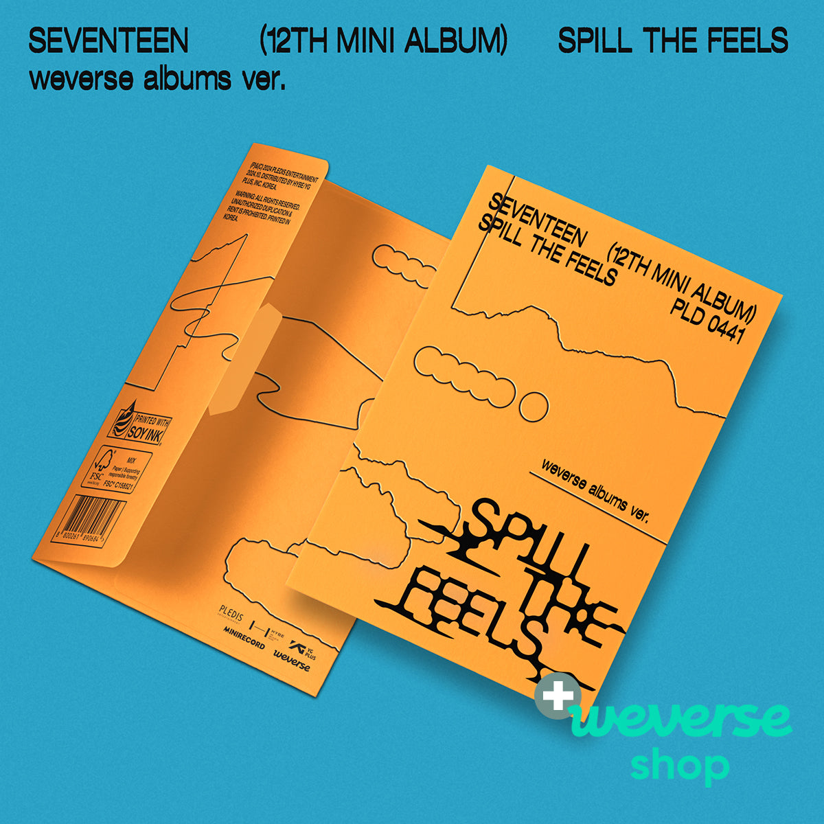 SEVENTEEN - SPILL THE FEELS (Weverse Albums ver.) + Weverse Shop P.O.B [PRE-ORDER]