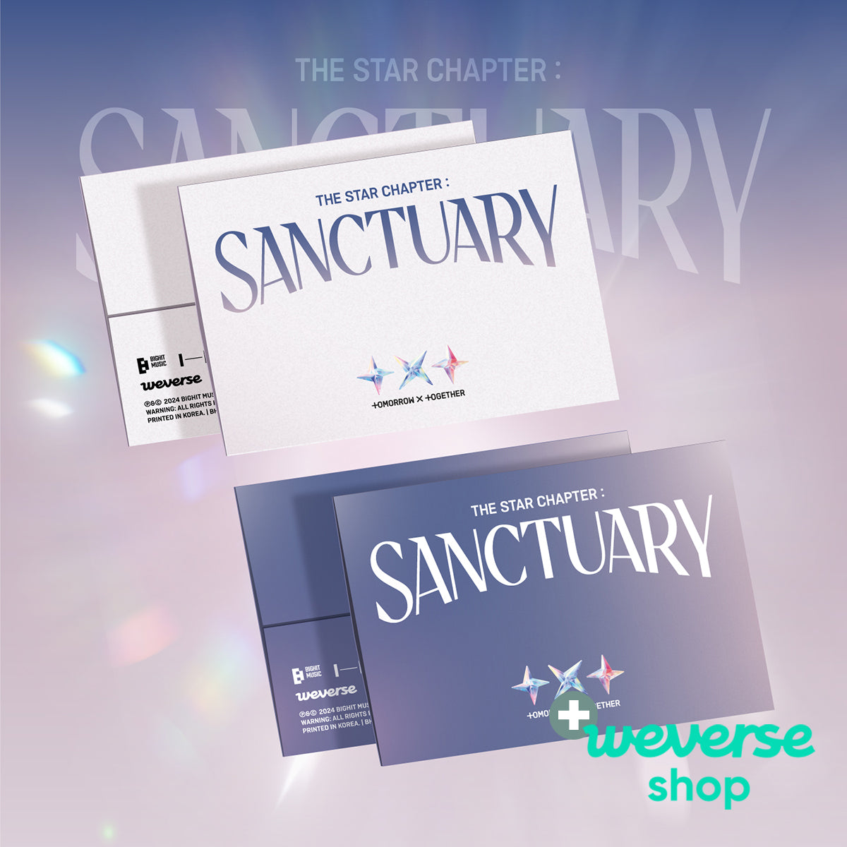 TXT - The Star Chapter: SANCTUARY (Weverse Albums ver.) + Weverse Shop P.O.B [PRE-ORDER]