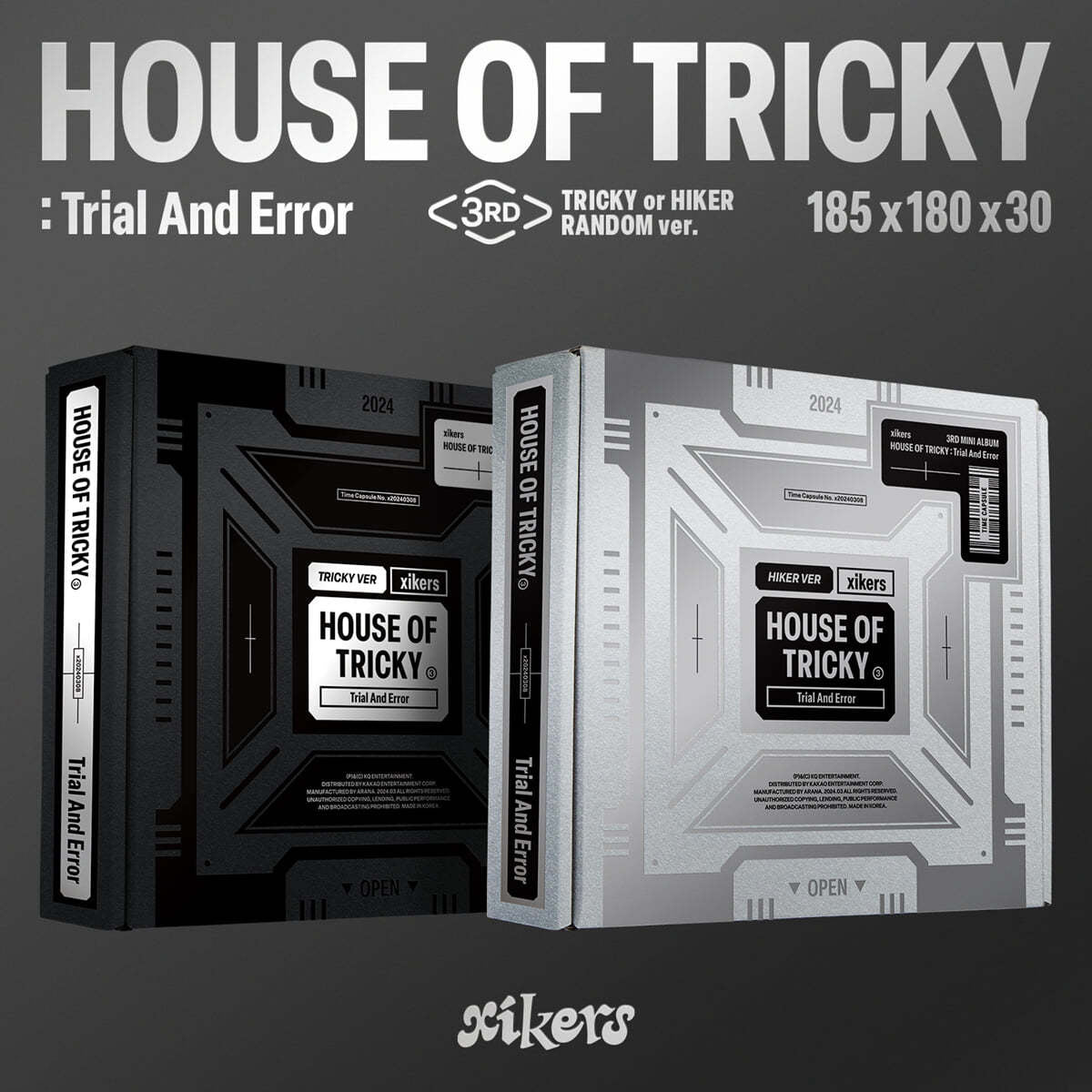 xikers - HOUSE OF TRICKY : Trial And Error [PRE-ORDER]