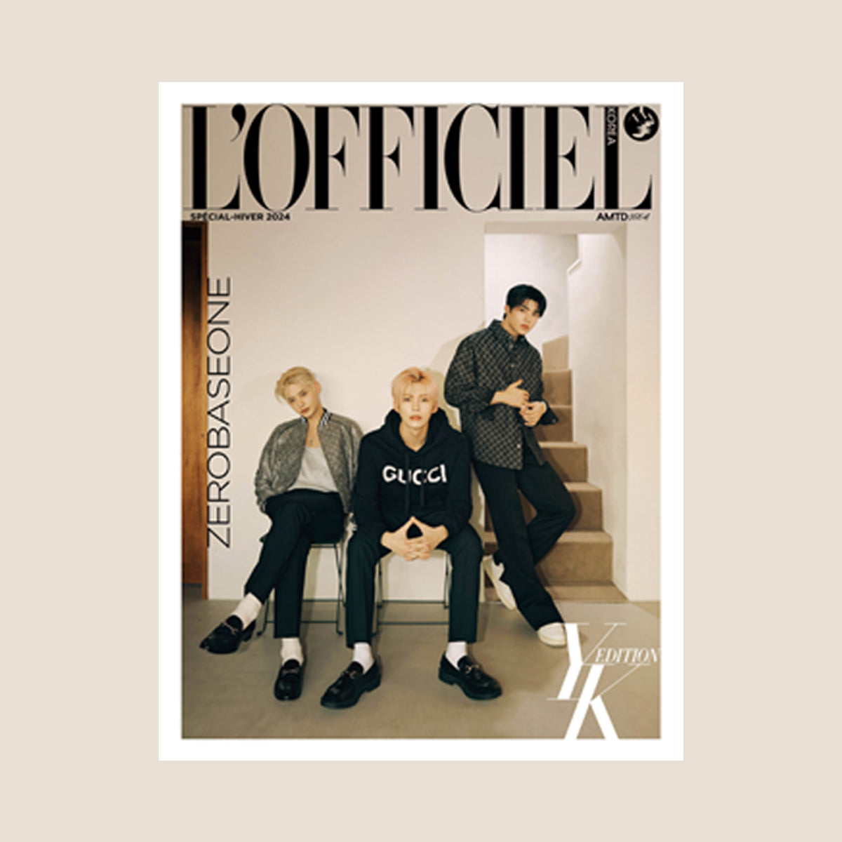 ZEROBASEONE - L'OFFICIEL Hommes Magazine Winter Edition [PRE-ORDER]