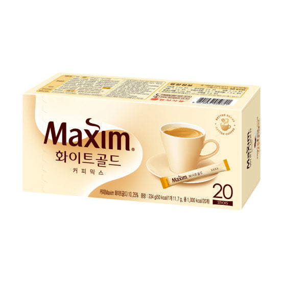 [MAXIM] White Gold Coffee Mix - 20ea
