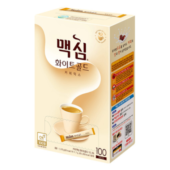 [MAXIM] White Gold Coffee Mix - 100ea