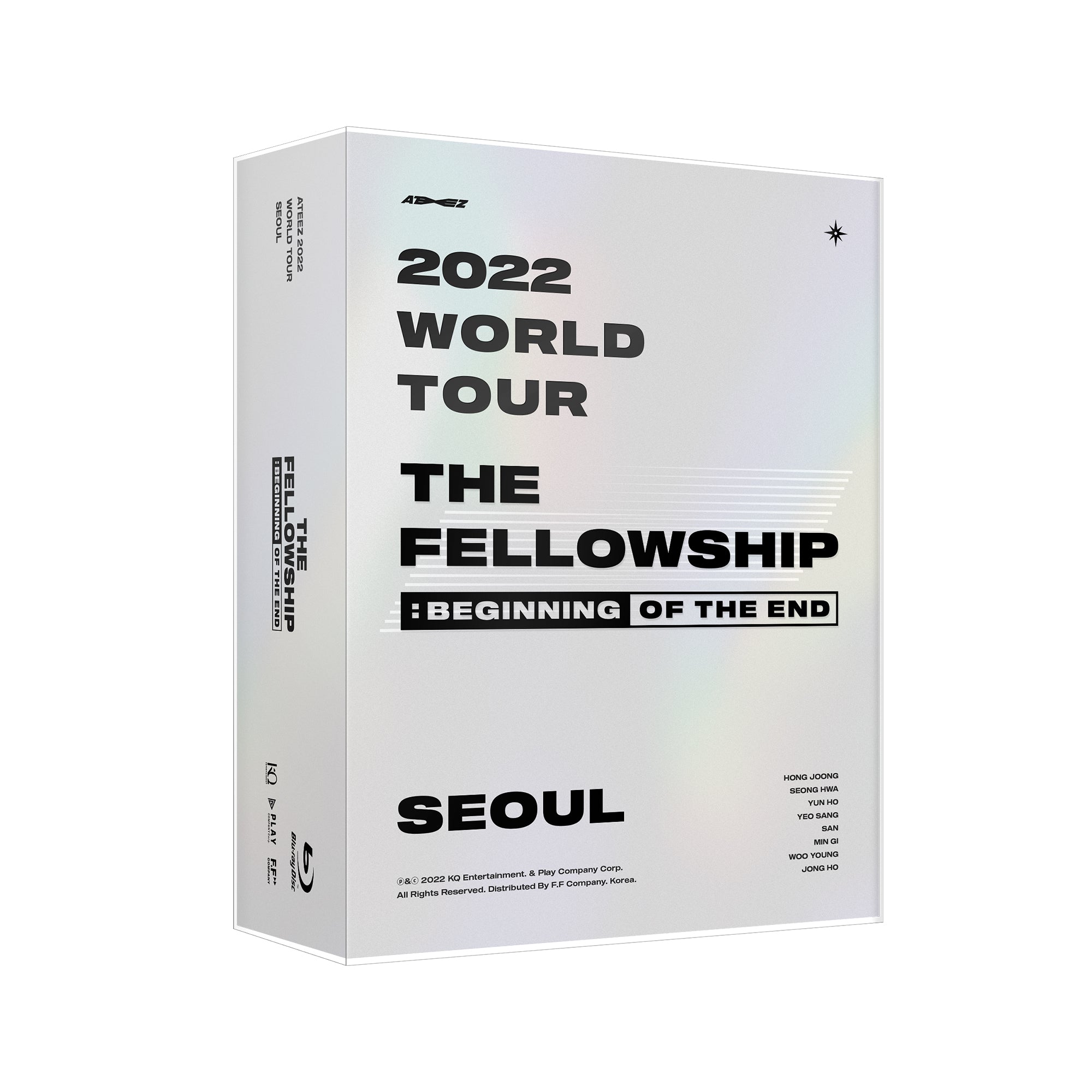 ATEEZ - THE FELLOWSHIP : BEGINNING OF THE END SEOUL Blu-ray