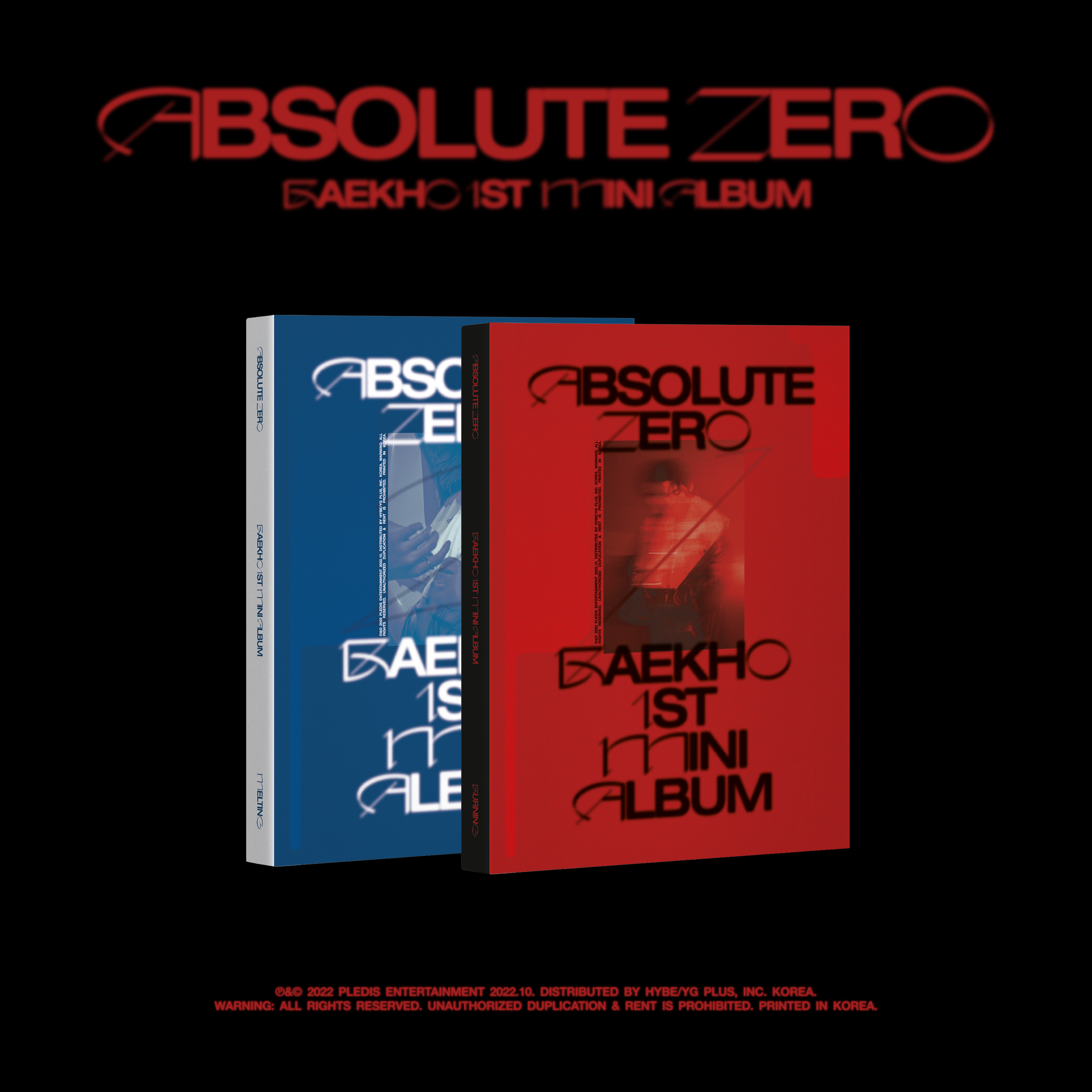 BAEKHO - Absolute Zero (Random Ver.)