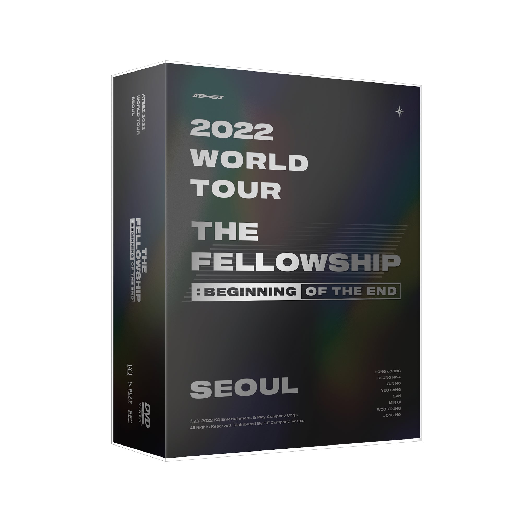 ATEEZ - THE FELLOWSHIP : BEGINNING OF THE END SEOUL DVD