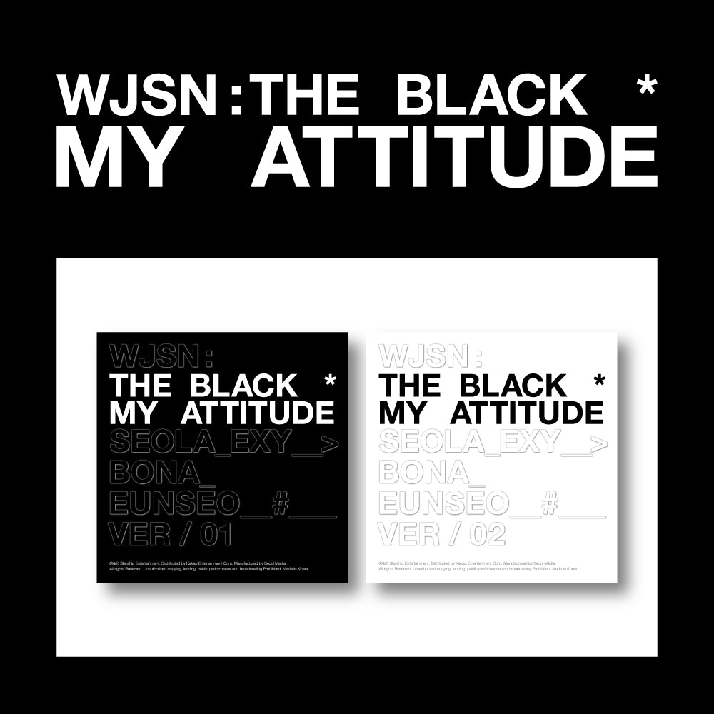 WJSN : THE BLACK - My Attitude - KSHOPINA