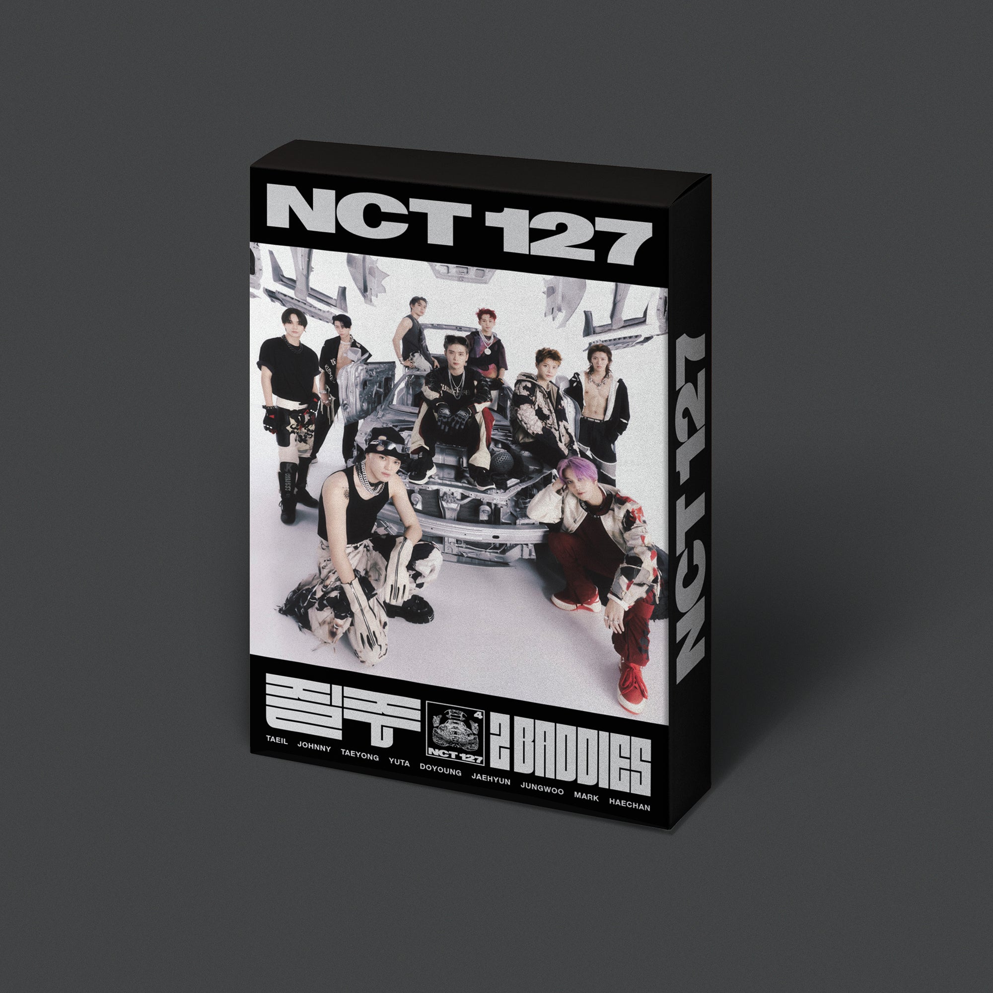 Nct 127 jungwoo outlets 2 baddies deluxe box photocard set