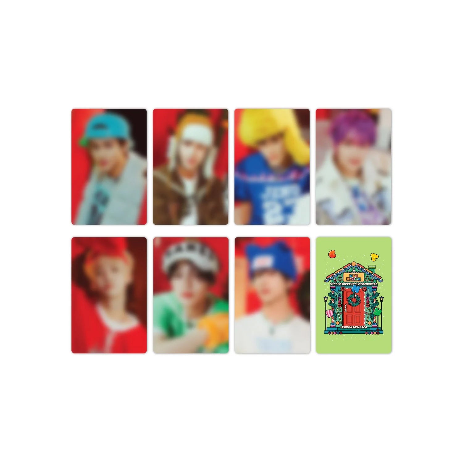[SGS] NCT DREAM Winter Special Mini 'Candy' PomPom Metal Brooch + 1 SGS Exclusive Photo Card