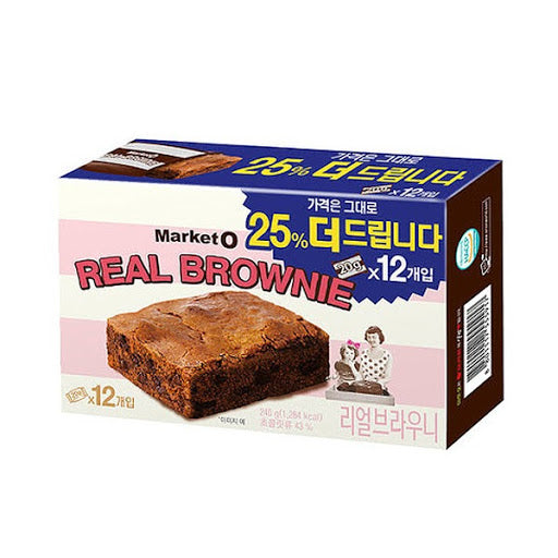 [ORION] "Special Discount" MARKET O REAL BROWNIE 240g (12pcs)