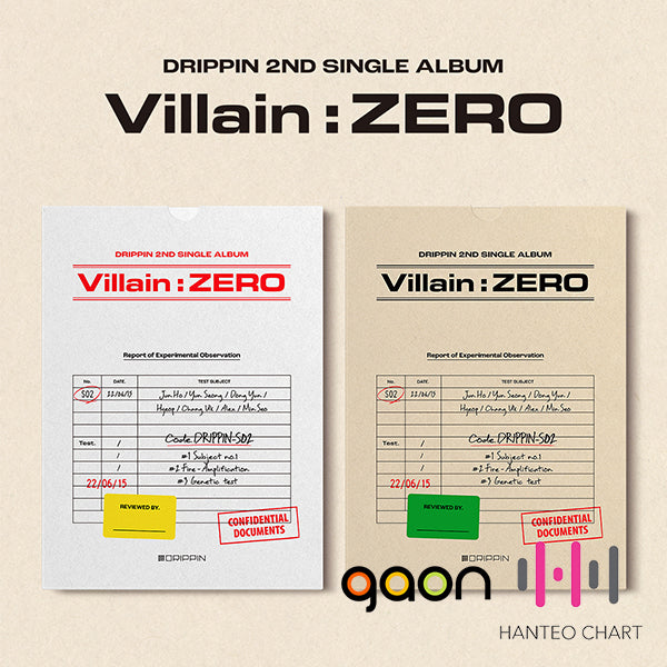DRIPPIN - Villain : ZERO (Random Ver.)