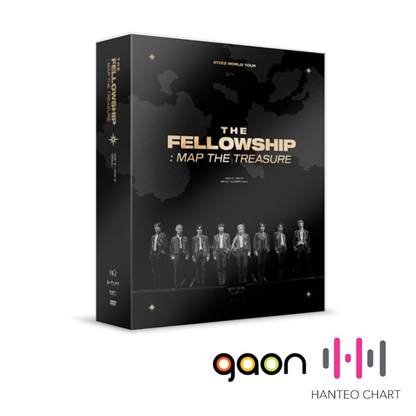 <transcy>ATEEZ - WORLD TOUR [The FellOWSHIP: MAP THE TREASURE SEOUL] (DVD)</transcy>
