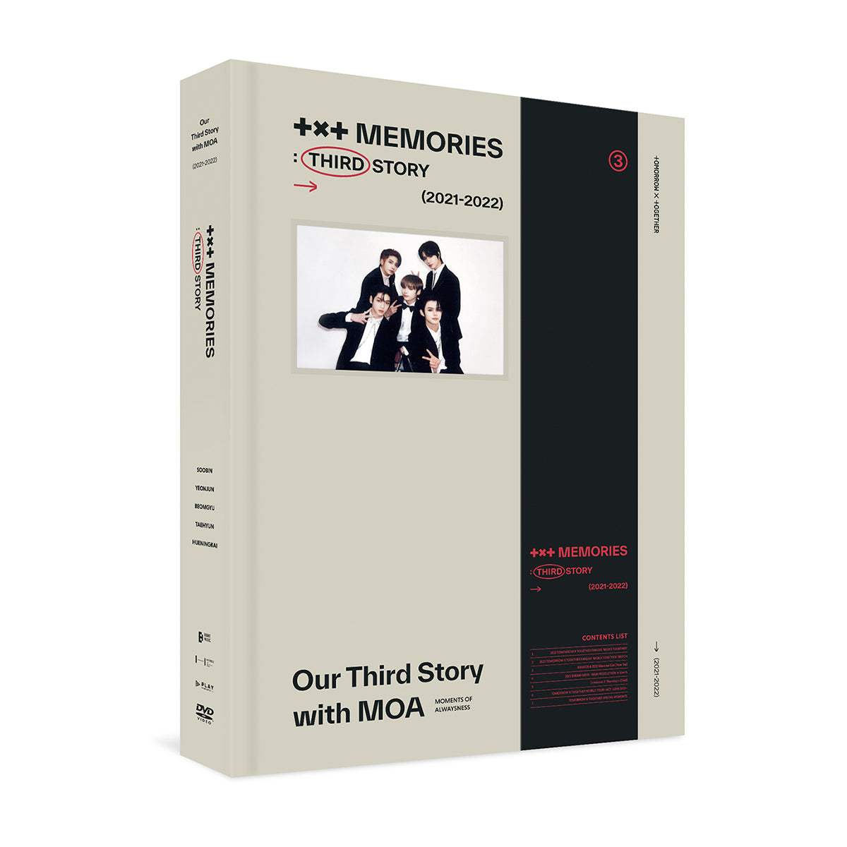 TXT - MEMORIES : THIRD STORY DVD (2ND ORDER)