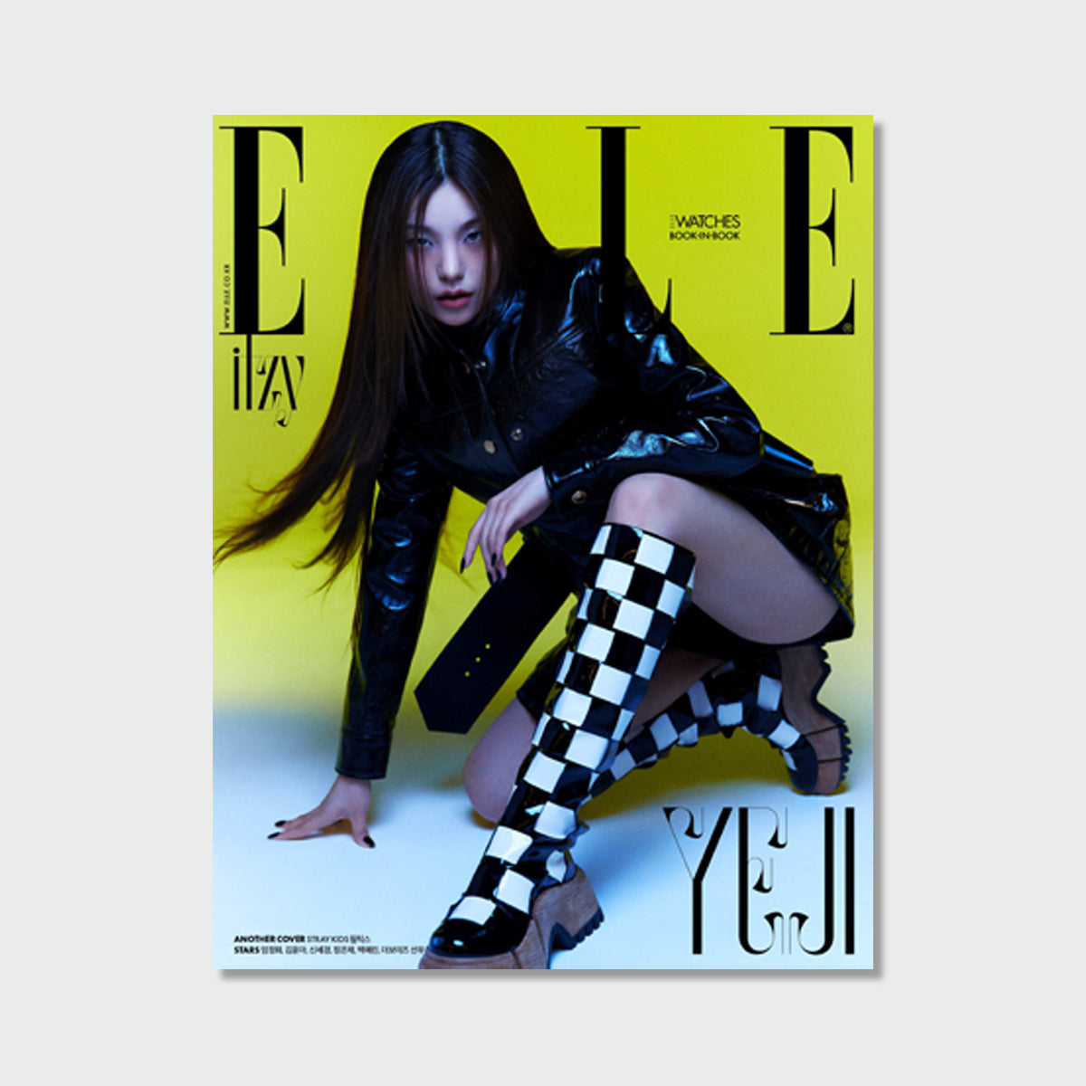 Stray Kids FELIX ITZY YEJI cover ELLE Korea Magazine 2023 MAY