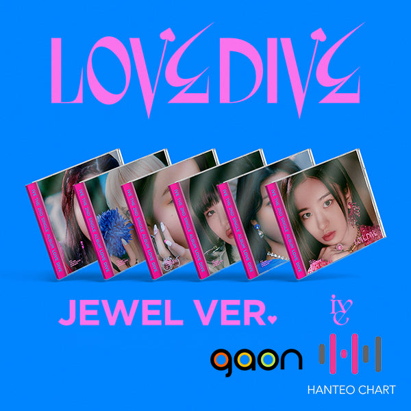 IVE - LOVE DIVE (Jewel Ver.) (Random Ver.) (Limited Edition)