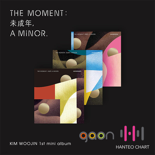 KIM WOO JIN - The moment : 未成年, a minor - KSHOPINA