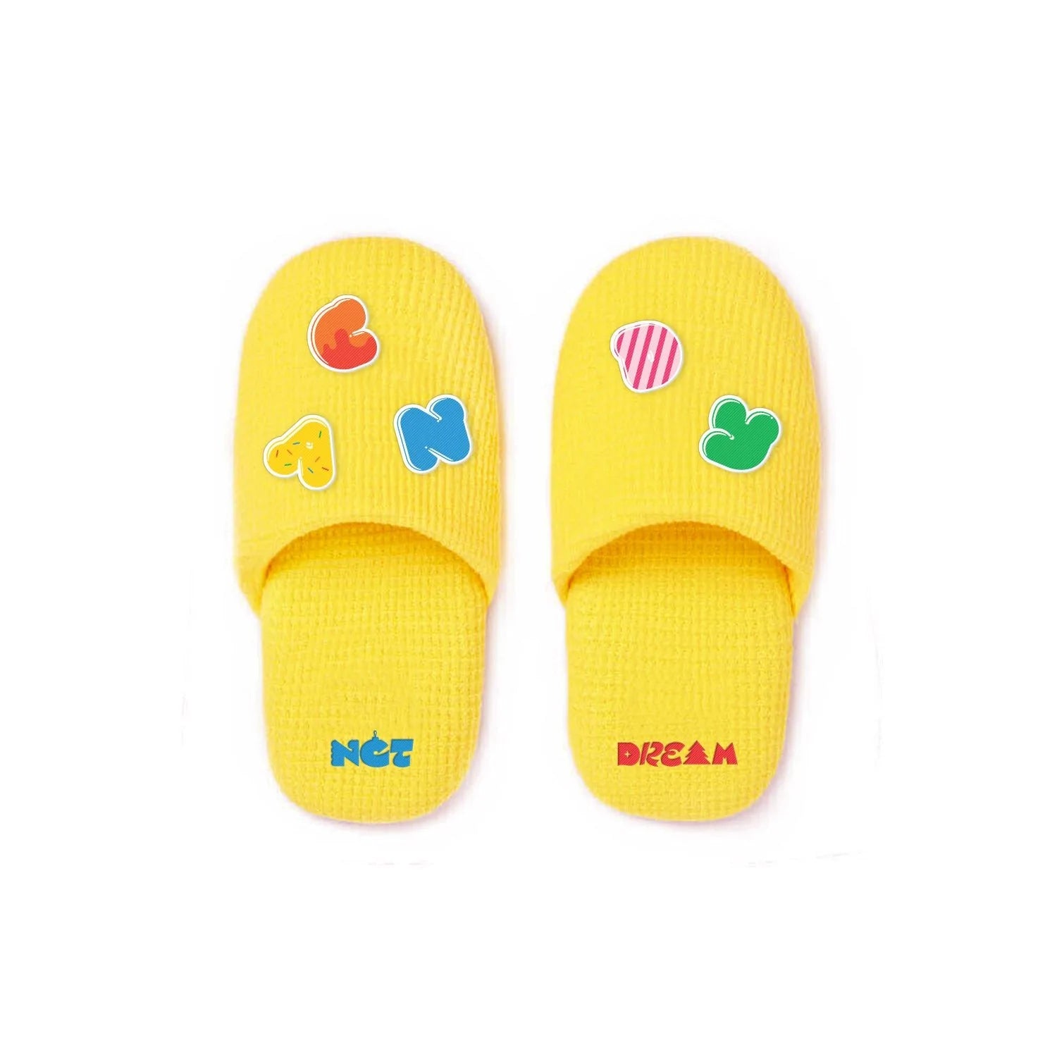 [SGS] NCT DREAM Winter Special Mini 'Candy' Waffle Indoor Slippers + 1 SGS Exclusive Photo Card