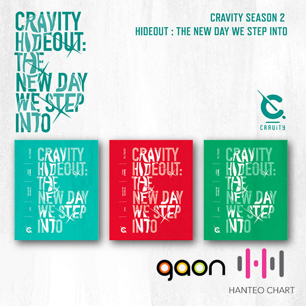 CRAVITY - HIDEOUT: THE NEW DAY WE STEP INTO (Random Ver.)