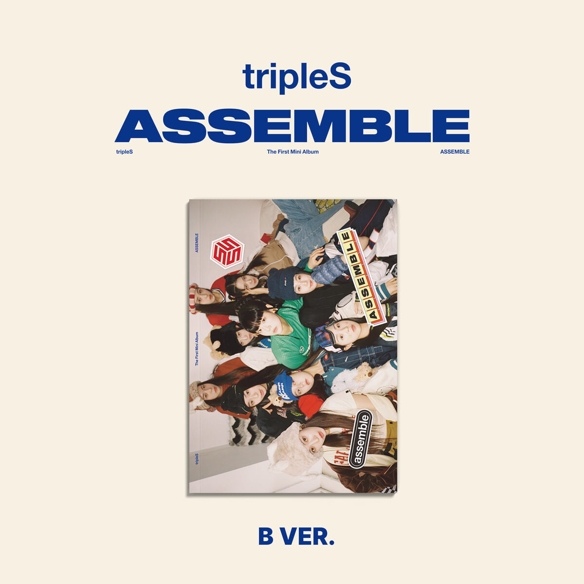 tripleS アルバム ASSEMBLE ヘリン オブジェクト サイン入り ネット 