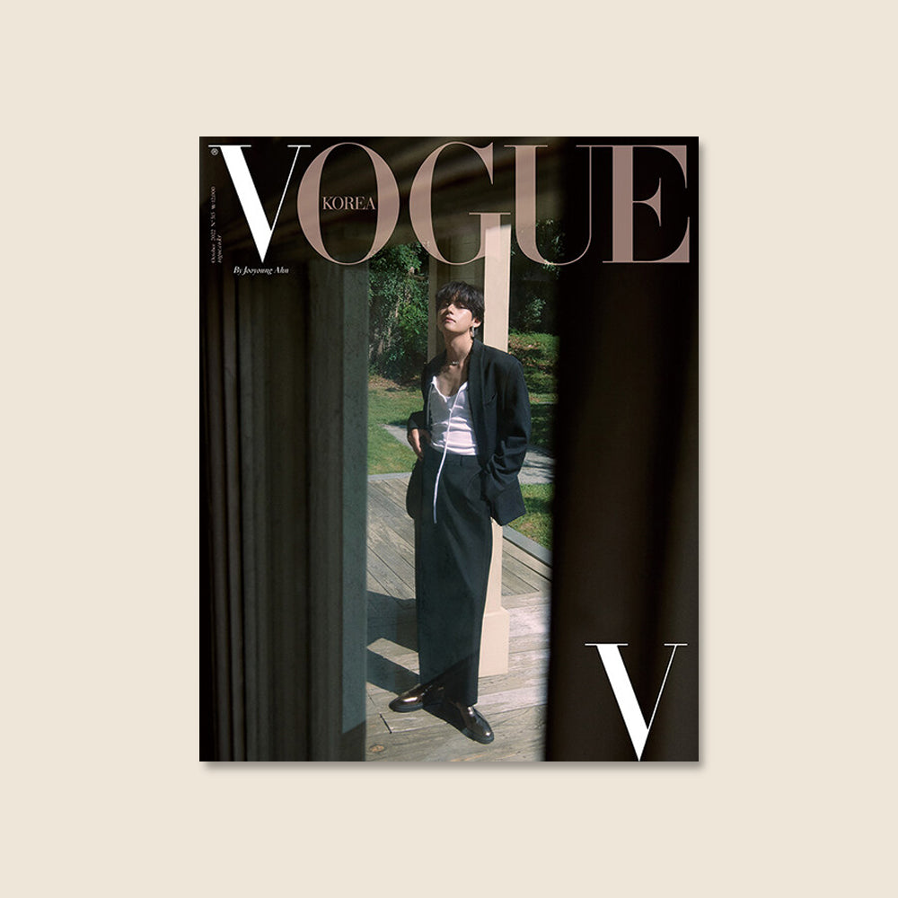 V (BTS) - Vogue Korea Magazine 2022.10 (Surprise Cover) - saudi arabia - kuwait - uae - kshopina3