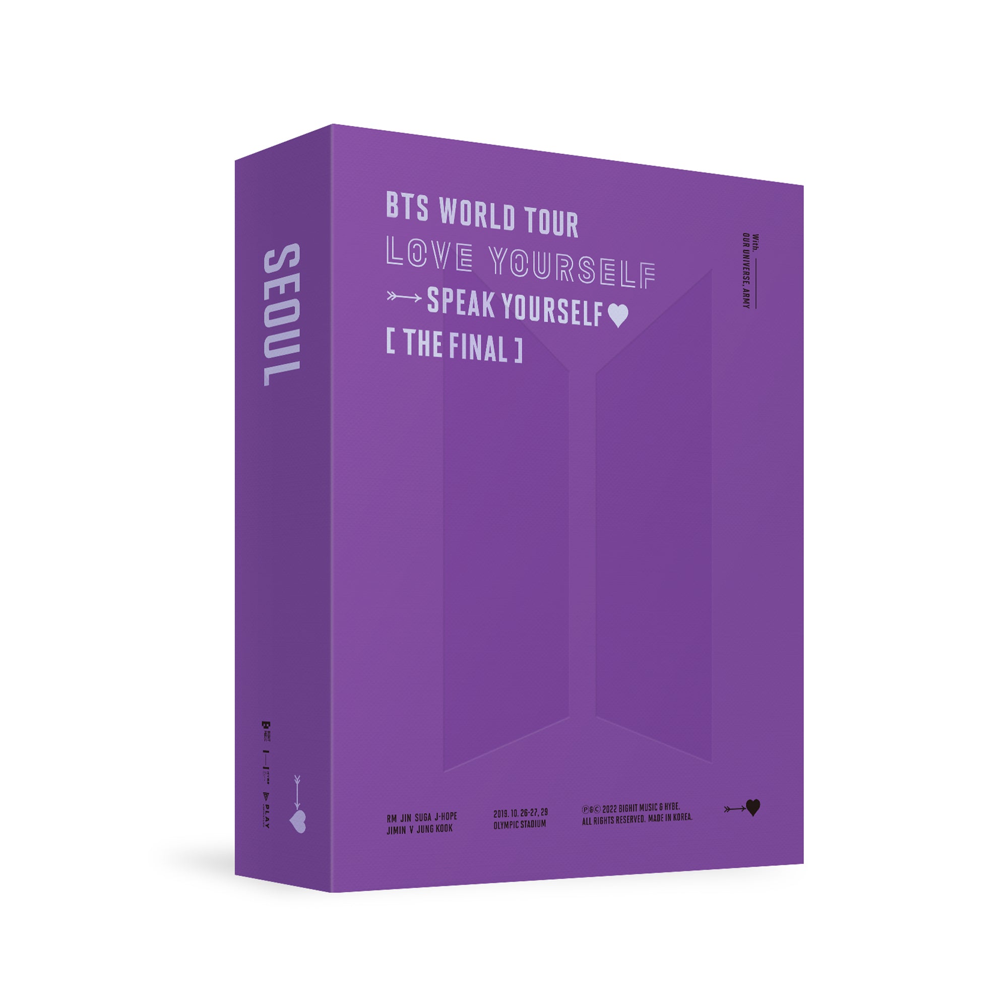 BTS - WORLD TOUR 'LOVE YOURSELF : SPEAK YOURSELF' [THE FINAL] DIGITAL